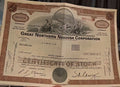 Great Northern Nekoosa Corporation Stock Certificate, 1979