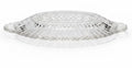 Vintage Jeannette National Clear Hobnail Glass Banana Split Dish