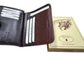 Vintage L’artigiano Sorentino Leather, Lei di Lancetto Vera Pelle Bifold Wallet