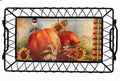 Vintage Fall-Themed Decorative Serving Tray