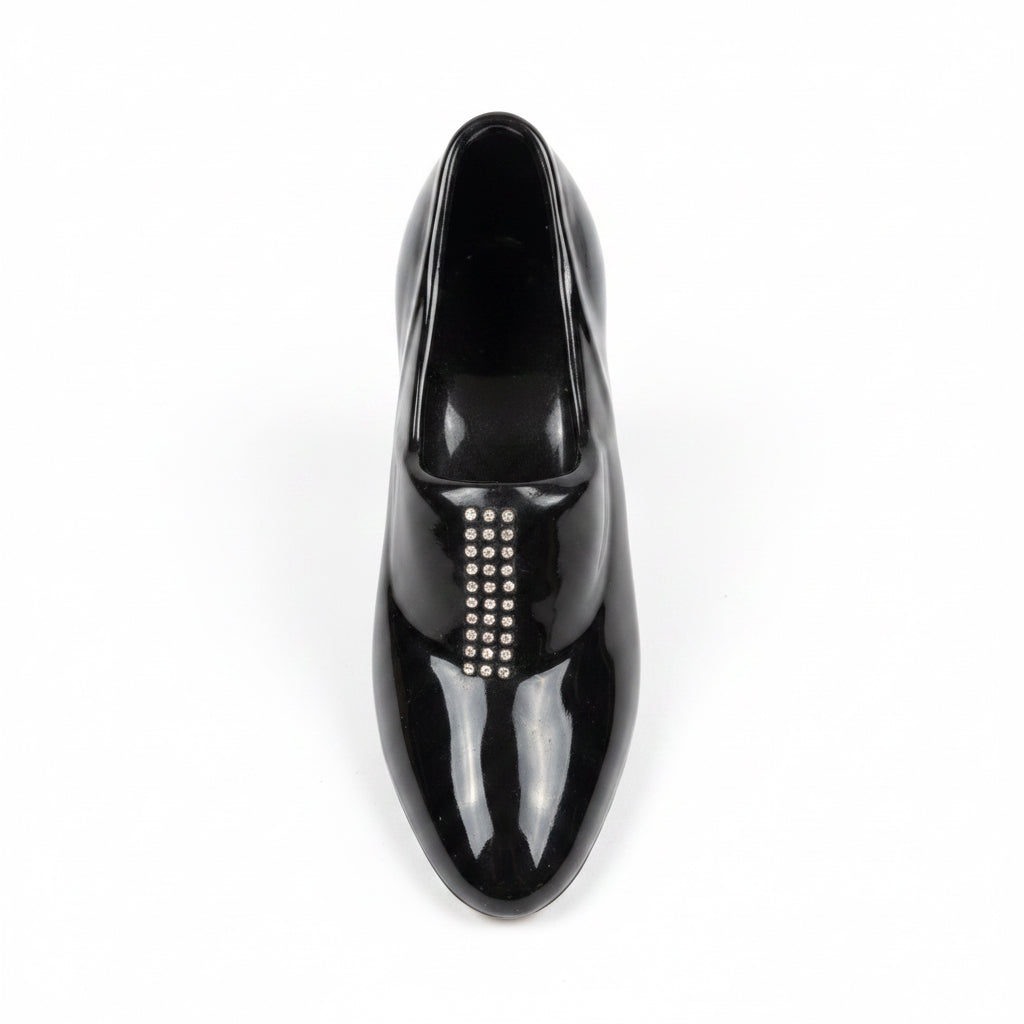 Vintage Mann Taiwan 1983 Porcelain High Heel Shoe Figurine