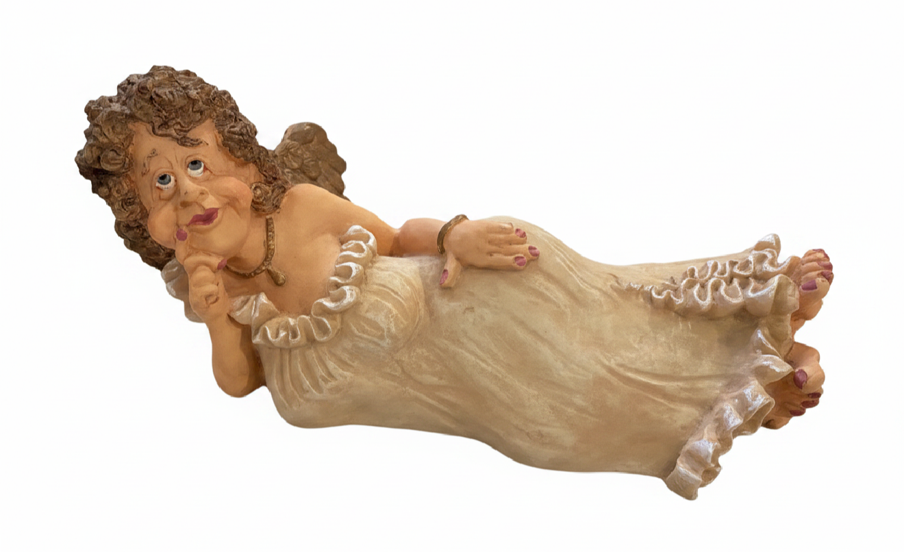 Vintage Guardian Grannies & Friends Collection, “Alberta Joe” and “Thelma” Figurines, Set of 2