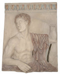 Vintage Ergani Athena Handmade Greek Bas-Relief Apollo Plaque